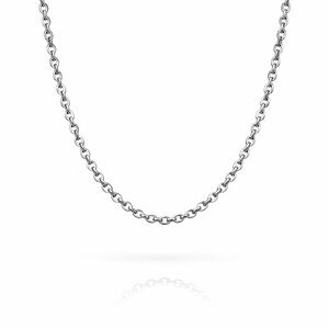 2.5mm | Silver | Cable Link Chain